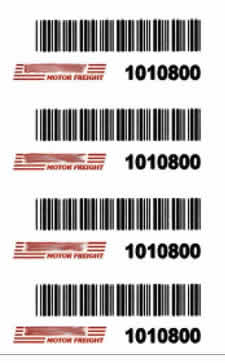 freight labels